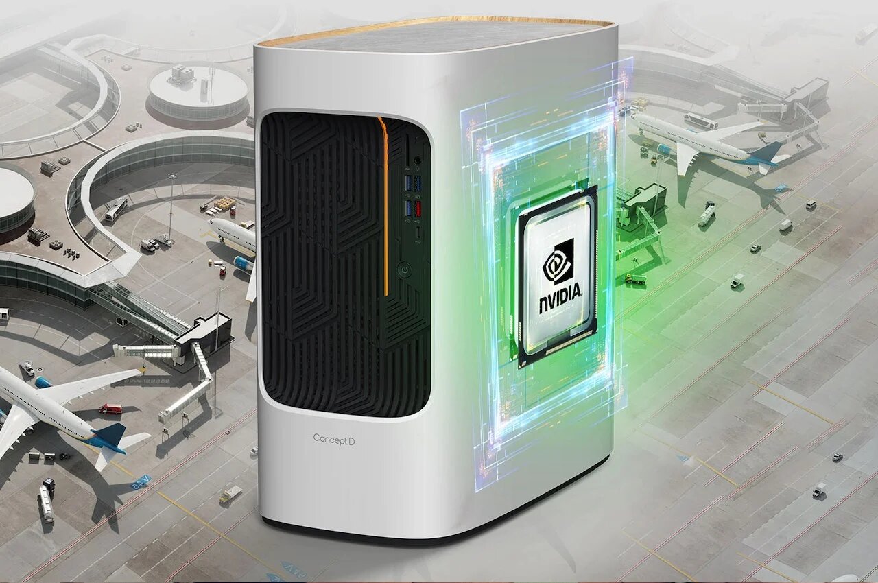 Acer Conceptd 500 — це елегантний мінімалістичний, але потужний комп’ютерний корпус