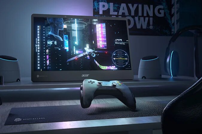 Acer представляє пару портативних 3D-моніторів без окулярів