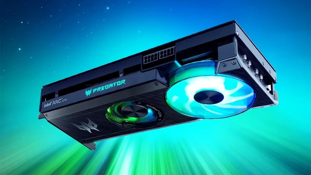 Acer анонсує графічний процесор Intel Arc A770